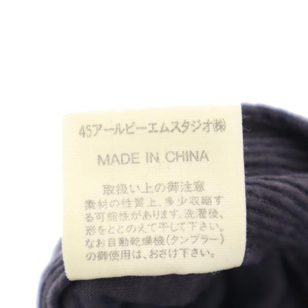 NORTH MARINE DRIVE ノースマリンドライブ ストレート コーデュロイパンツ w32 グレー系 メンズ