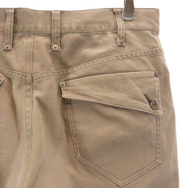 Against All Risks A.A.R アール ストレッチパンツ XL ブラウン系 ボタンフライ メンズ