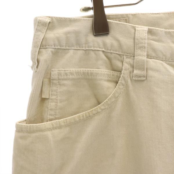 ARMANI JEANS アルマーニジーンズ コーデュロイパンツ W33 アイボリー系 メンズ