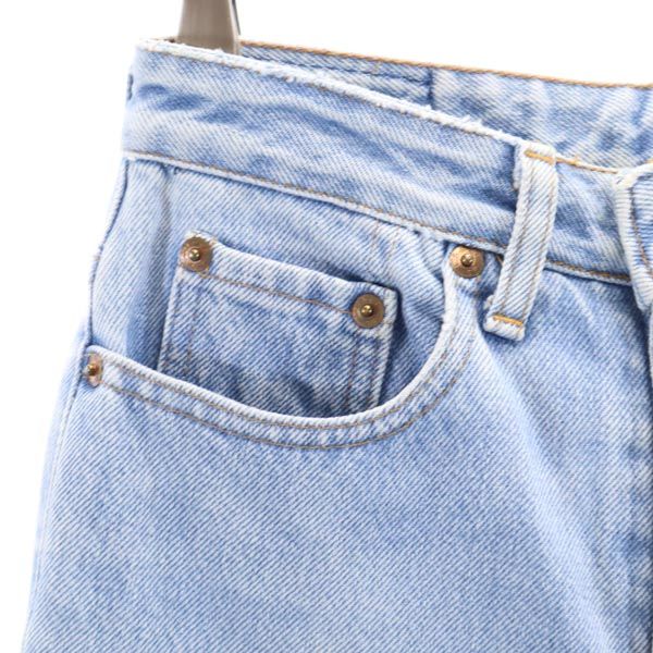 Levi's リーバイス 90s 日本製 ストレートデニムパンツ 7 ジーンズ レディース