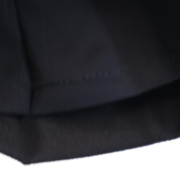 LANVIN ランバン 日本製 カシミヤブレンド センタープレス スラックスパンツ 36 ブラック レディース