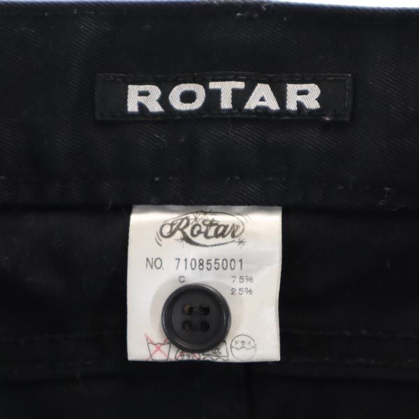 ROTAR ローター 日本製 ロングパンツ L ブラック スケーターパンツ メンズ