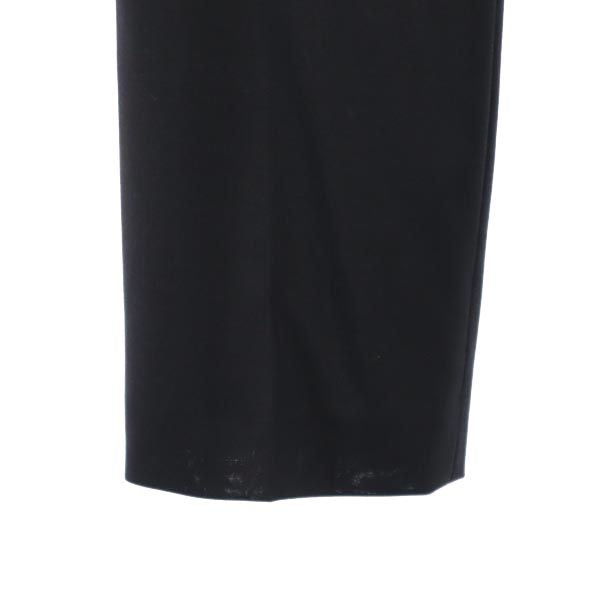 LANVIN ランバン ウール スラックスパンツ 36 黒 レディース