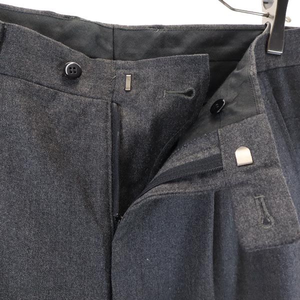 LANVIN ランバン ウール スラックスパンツ 88 グレー メンズ