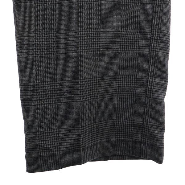 SOPHNET. ソフネット 日本製 ウールブレンド チェック柄 スラックスパンツ S グレー メンズ