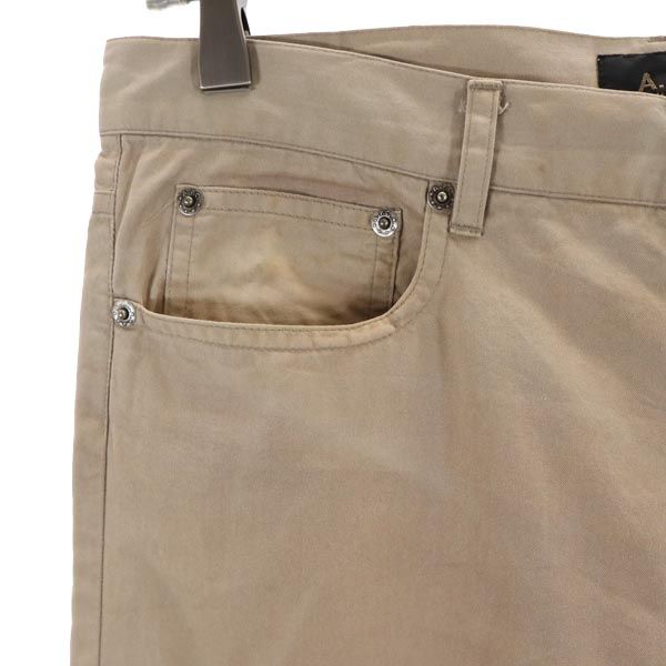 A.P.C. アーペーセー コットンパンツ w29 ブラウン系 ボタンフライ メンズ