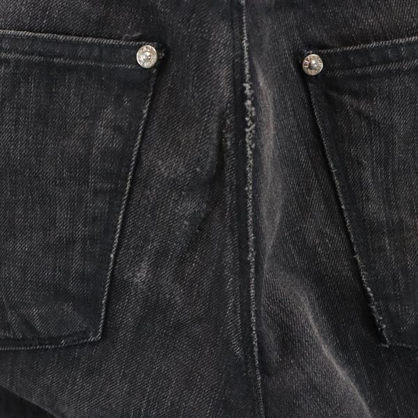 Acne Jeans アクネジーンズ ストレートデニムパンツ ダークグレー ジーンズ メンズ