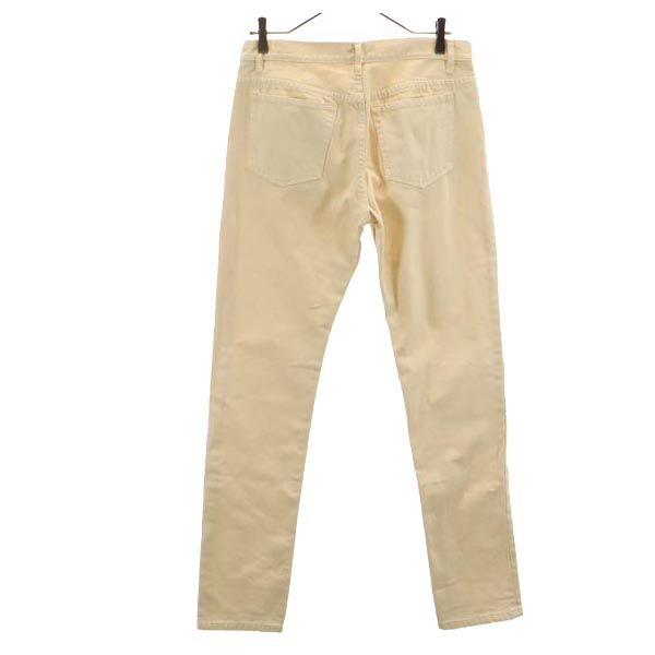 A.P.C. アーペーセー スリム パンツ w29 クリーム系 ボタンフライ メンズ