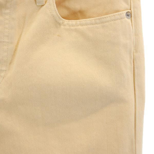 A.P.C. アーペーセー スリム パンツ w29 クリーム系 ボタンフライ メンズ