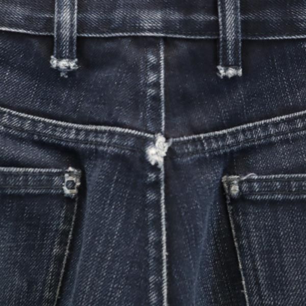 LANVIN ACNE ランバンアクネ ストレートデニムパンツ w30 インディゴ ボタンフライ ジーンズ メンズ