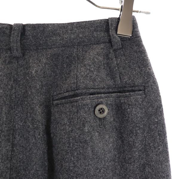 Burberrys バーバリーズ 90s オールド ウール スラックスパンツ 7 グレー レディース