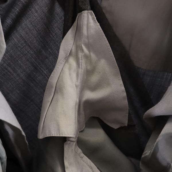 LANVIN ランバン 日本製 ウール スラックスパンツ 94-94 グレー メンズ