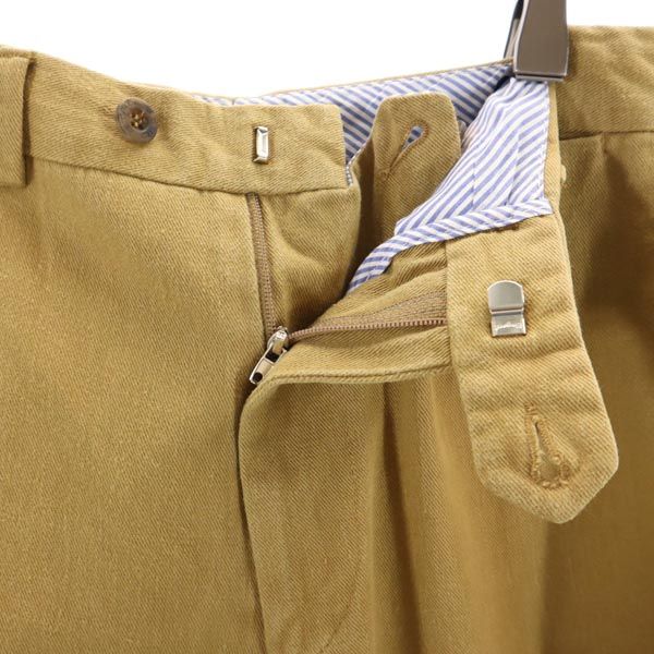 ETRO エトロ イタリア製 コットンパンツ 44 ブラウン系 メンズ