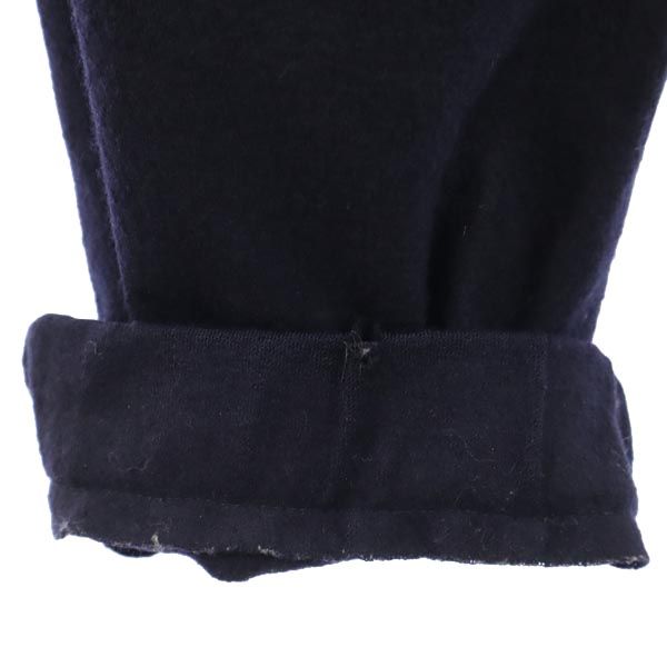 ATTACHMENT アタッチメント 日本製 サルエル ウールパンツ 1 ネイビー メンズ