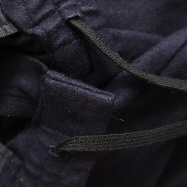 ATTACHMENT アタッチメント 日本製 サルエル ウールパンツ 1 ネイビー メンズ