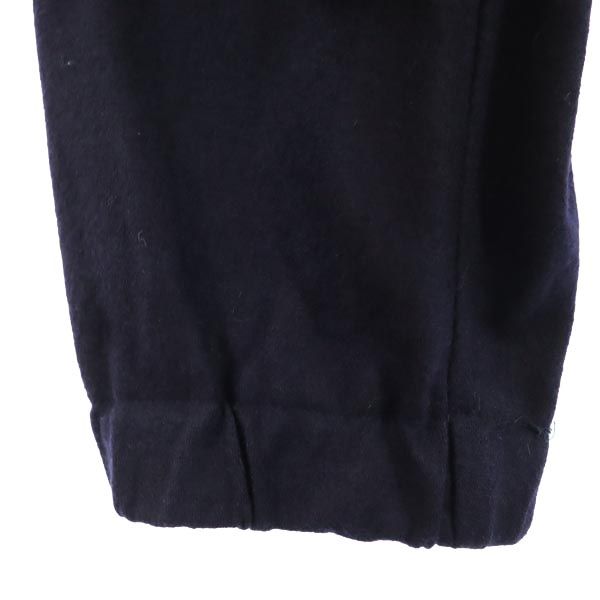 ATTACHMENT アタッチメント 日本製 サルエル ウールパンツ 1 ネイビー メンズ