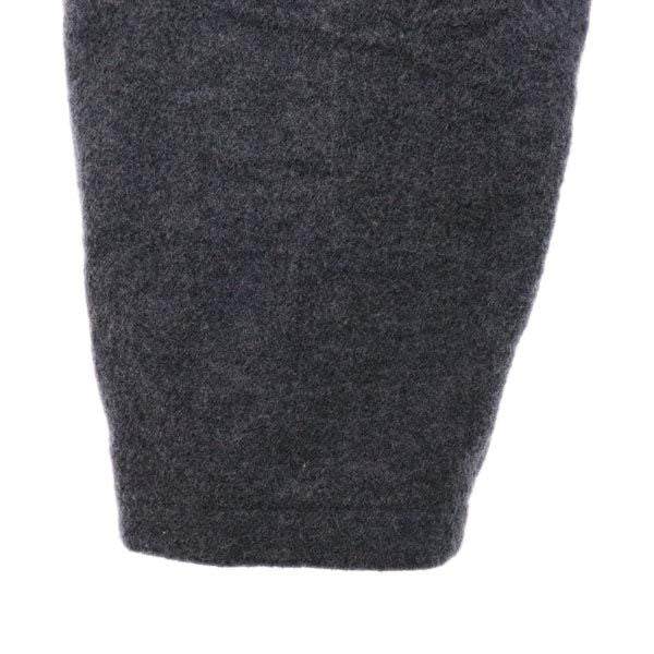 marka マーカ 日本製 ウール ロングパンツ 1 グレー ボタンフライ サルエルパンツ メンズ