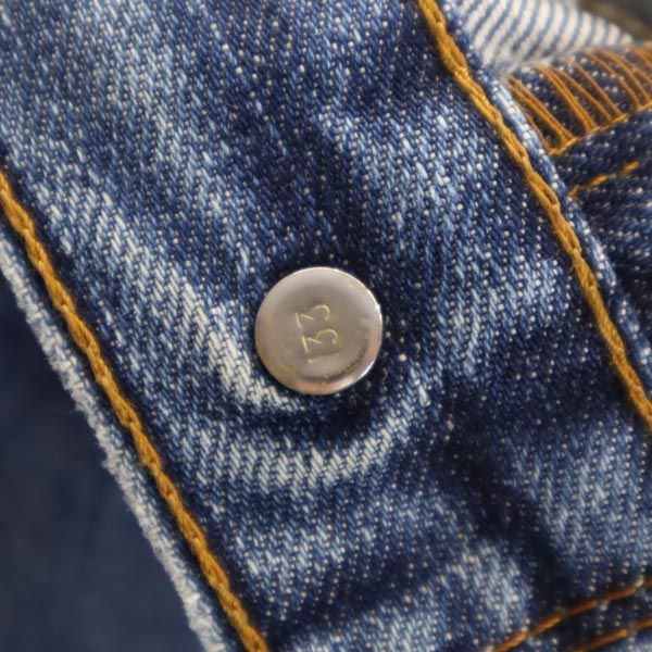 リーバイス 505 ストレートデニムパンツ w28 Levi's ジーンズ ロゴ メンズ