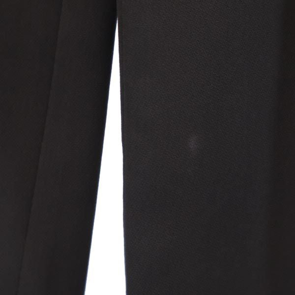 GIORGIO ARMANI ジョルジオアルマーニ イタリア製 ロングパンツ 38 ブラウン系 サイドジップ レディース