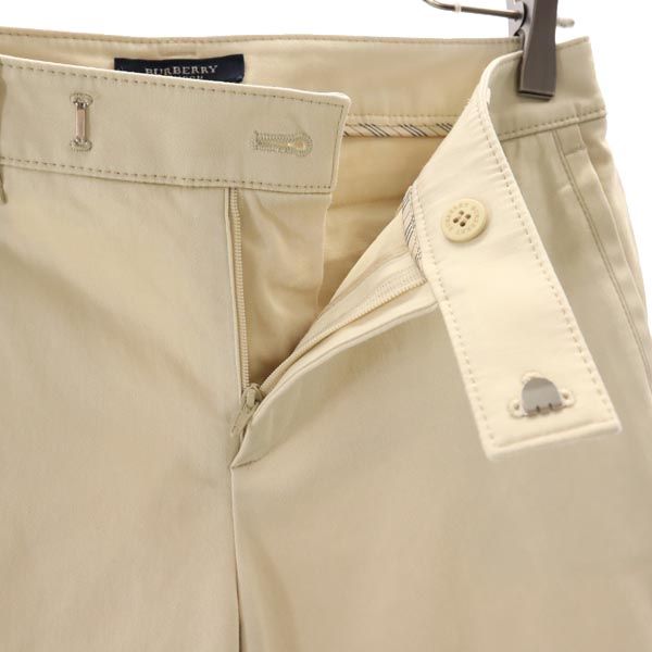 BURBERRY バーバリー 日本製 三陽商会 フレア ロングパンツ 36 ベージュ レディース