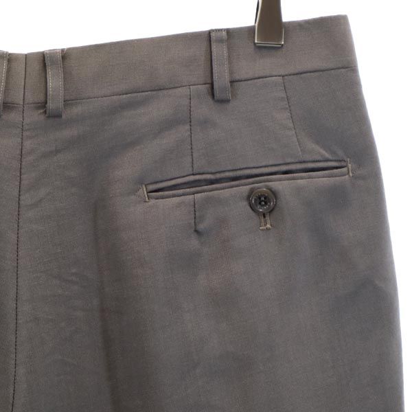 LANVIN ランバン ウール スラックスパンツ グレー系 メンズ