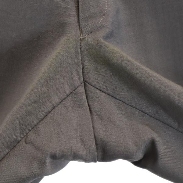 LANVIN ランバン ウール スラックスパンツ グレー系 メンズ