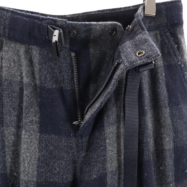 THE NORTH FACE ノースフェイス NT5867N ウールブレンド チェック アウトドアパンツ WM グレー系 レディース