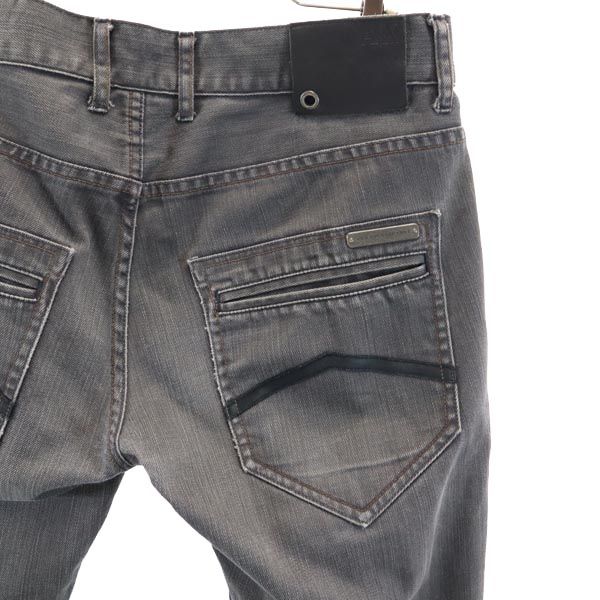 ARMANI EXCHANGE アルマーニエクスチェンジ ストレートデニムパンツ w31 ボタンフライ ジーンズ メンズ