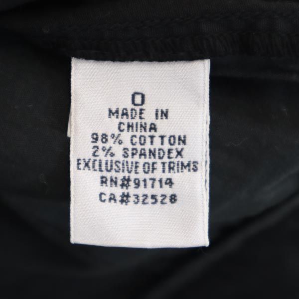 ARMANI EXCHANGE アルマーニエクスチェンジ 90s オールド ストレッチパンツ 0 ブラック レディース