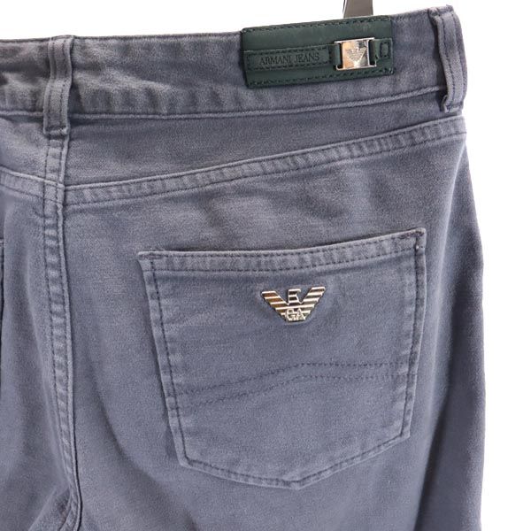ARMANI JEANS アルマーニジーンズ テーパードパンツ w29 グレー系 レディース