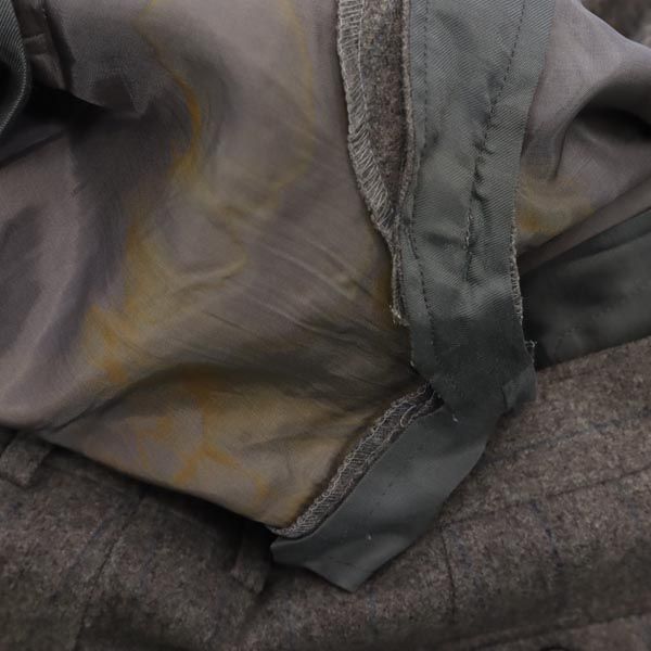 LANVIN ランバン ウール スラックスパンツ R48-45-85 グレー メンズ