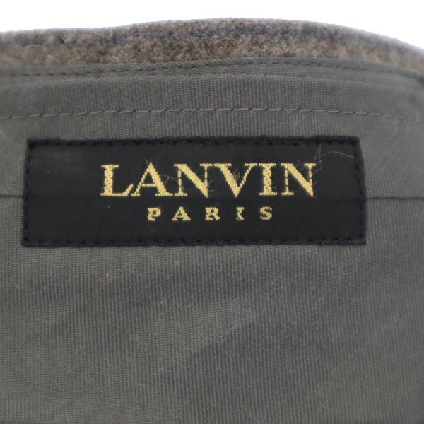 LANVIN ランバン ウール スラックスパンツ R48-45-85 グレー メンズ