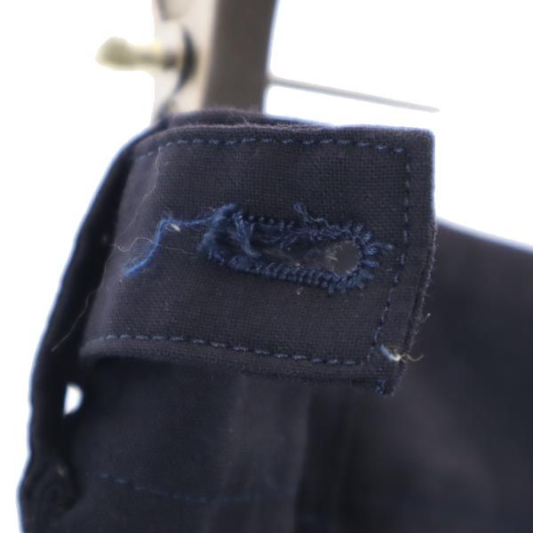 Ron Herman ロンハーマン 日本製 ウール ベイカー パンツ S ネイビー ワークパンツ ボタンフライ メンズ