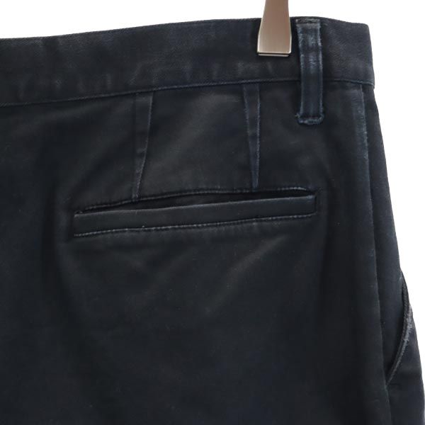 ランバンオンブルー クロップドパンツ 48 ブラック系 LANVIN en Bleu レディース