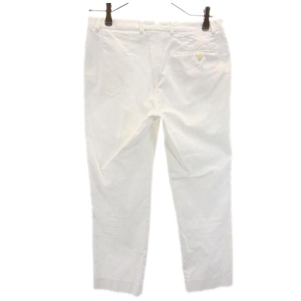 INCOTEX インコテックス クロップドパンツ 40 ホワイト系 レディース