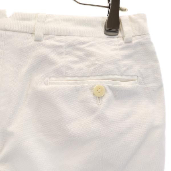 INCOTEX インコテックス クロップドパンツ 40 ホワイト系 レディース