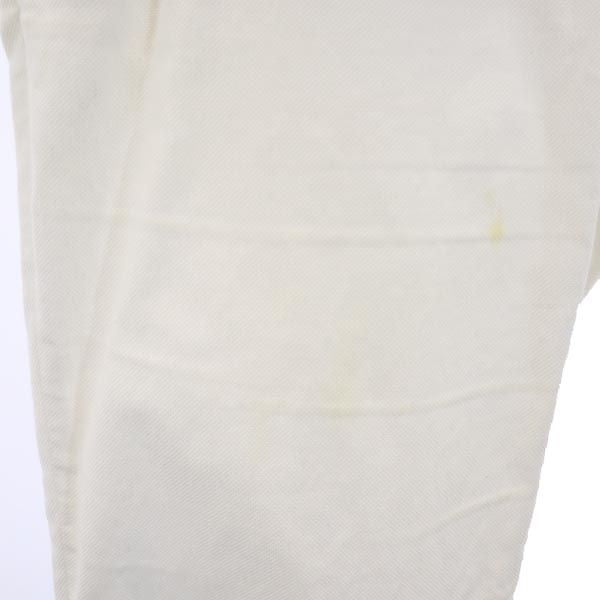 INCOTEX インコテックス クロップドパンツ 40 ホワイト系 レディース