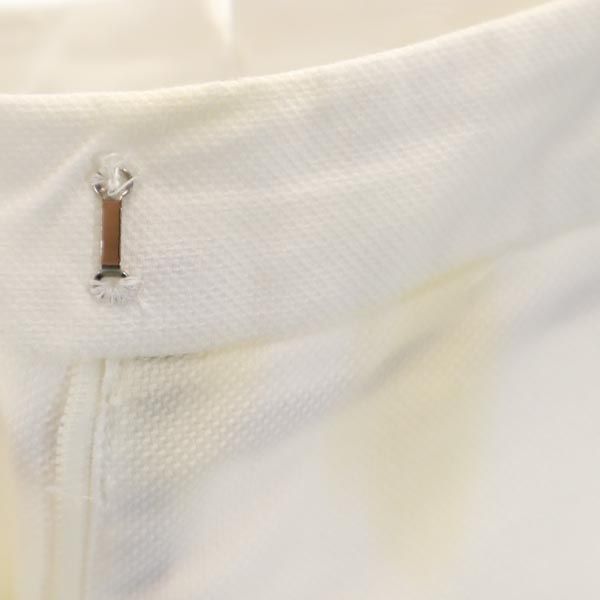 INCOTEX インコテックス クロップドパンツ 40 ホワイト系 レディース