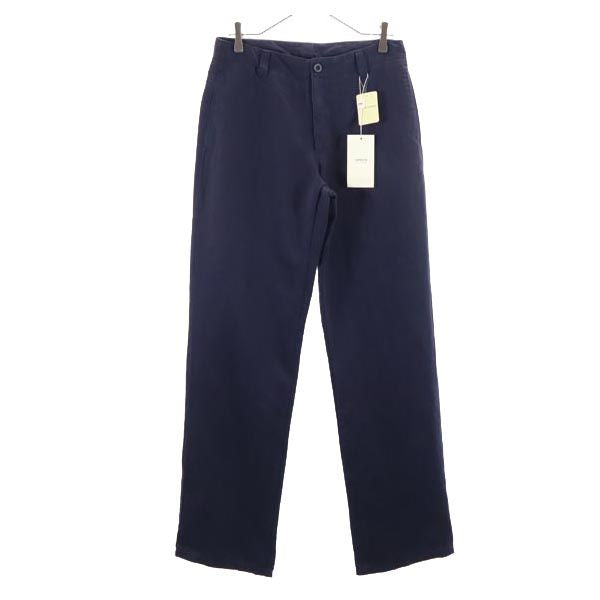 未使用 ARMANI COLLEZIONI アルマーニコレッツォーニ ロングパンツ 46 ネイビー系 メンズ