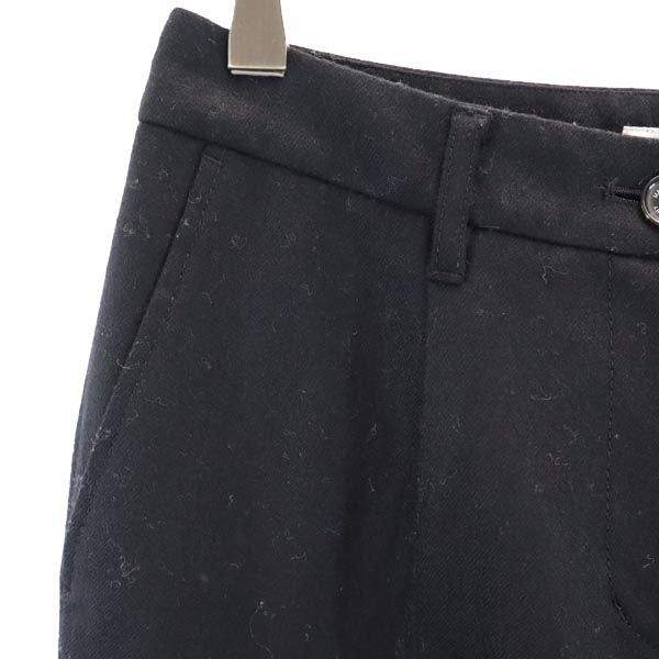 MACKINTOSH PHILOSOPHY マッキントッシュフィロソフィー ウールブレンド ロングパンツ 36 ブラック系 レディース