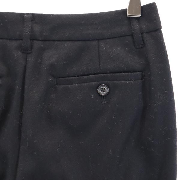 MACKINTOSH PHILOSOPHY マッキントッシュフィロソフィー ウールブレンド ロングパンツ 36 ブラック系 レディース