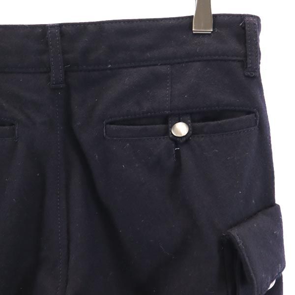 tricot COMME des GARCONS トリココムデギャルソン 2005年 日本製 ウール カーゴパンツ M ネイビー系 レディース