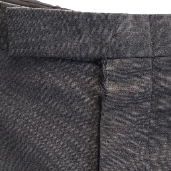 BURBERRY BLACK LABEL バーバリーブラックレーベル 三陽商会 ウールブレンド スラックスパンツ 79 グレー系 メンズ