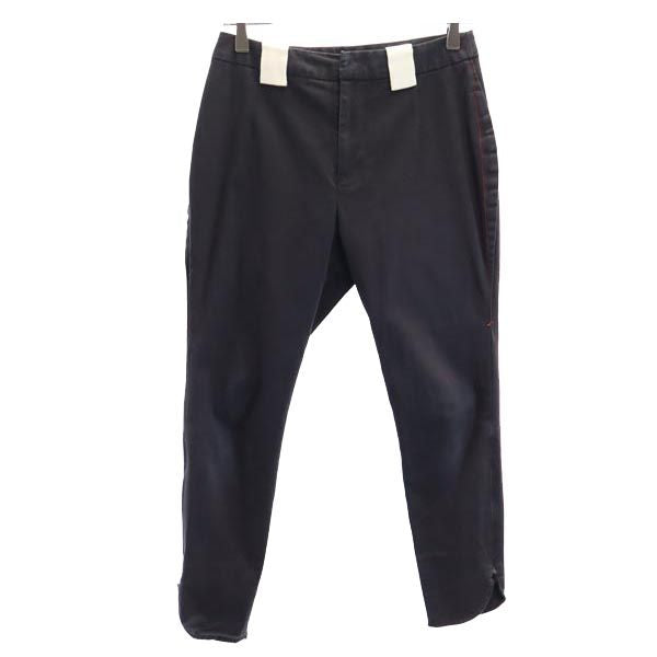 SueUNDERCOVER スーアンダーカバー 日本製 クロップドパンツ 1 ブラック系 レディース