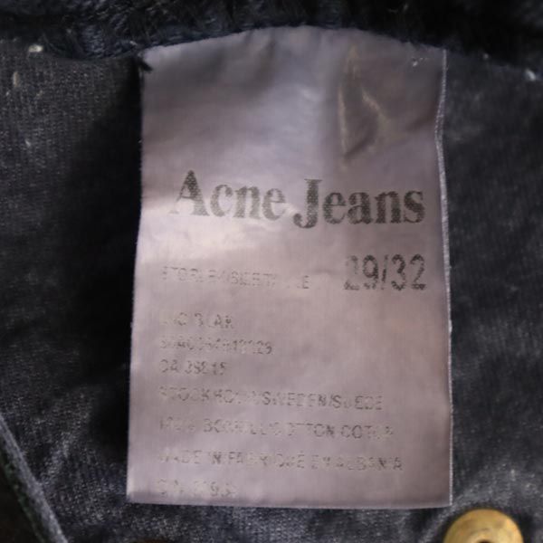 Acne Jeans アクネジーンズ ストレートデニムパンツ w29 ジーンズ メンズ