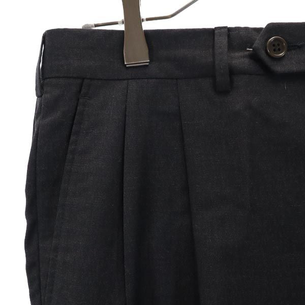 FENDI フェンディ イタリア製 ウール スラックスパンツ グレー メンズ