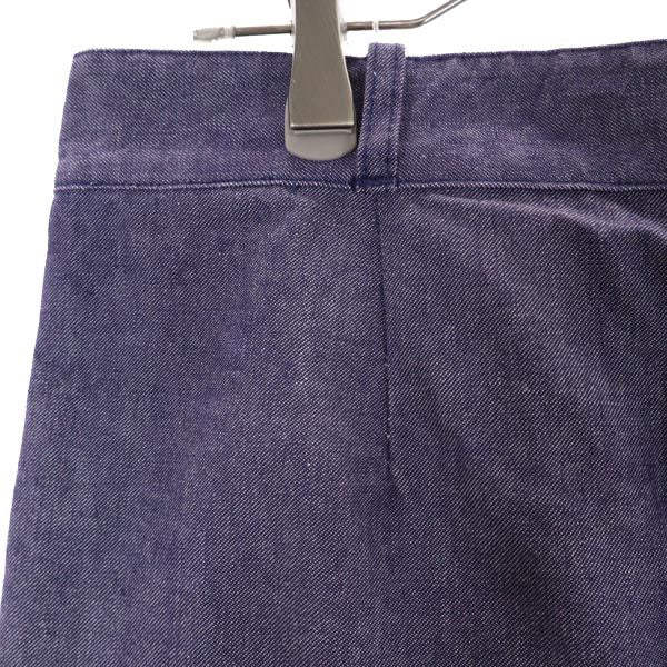 テーパード ロングパンツ ネイビー メンズ