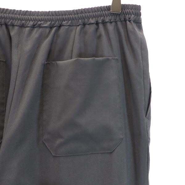 DIGAWEL ディガウェル 日本製 ウールパンツ 3 グレー ウエストゴム メンズ