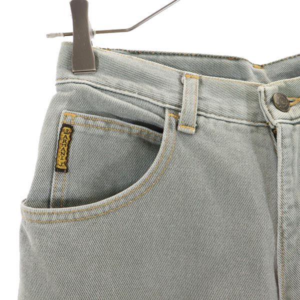 ARMANI JEANS アルマーニジーンズ イタリア製 テーパードデニムパンツ w28 グリーン系 ジーンズ レディース