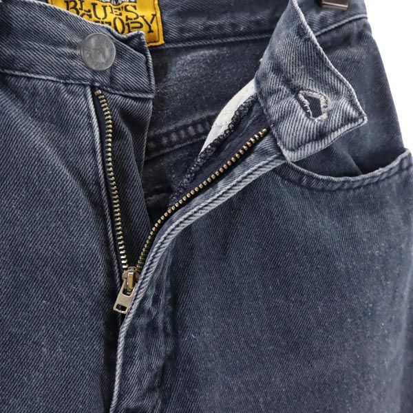 ARMANI JEANS アルマーニジーンズ イタリア製 テーパードデニムパンツ w28 ネイビー系 ジーンズ レディース